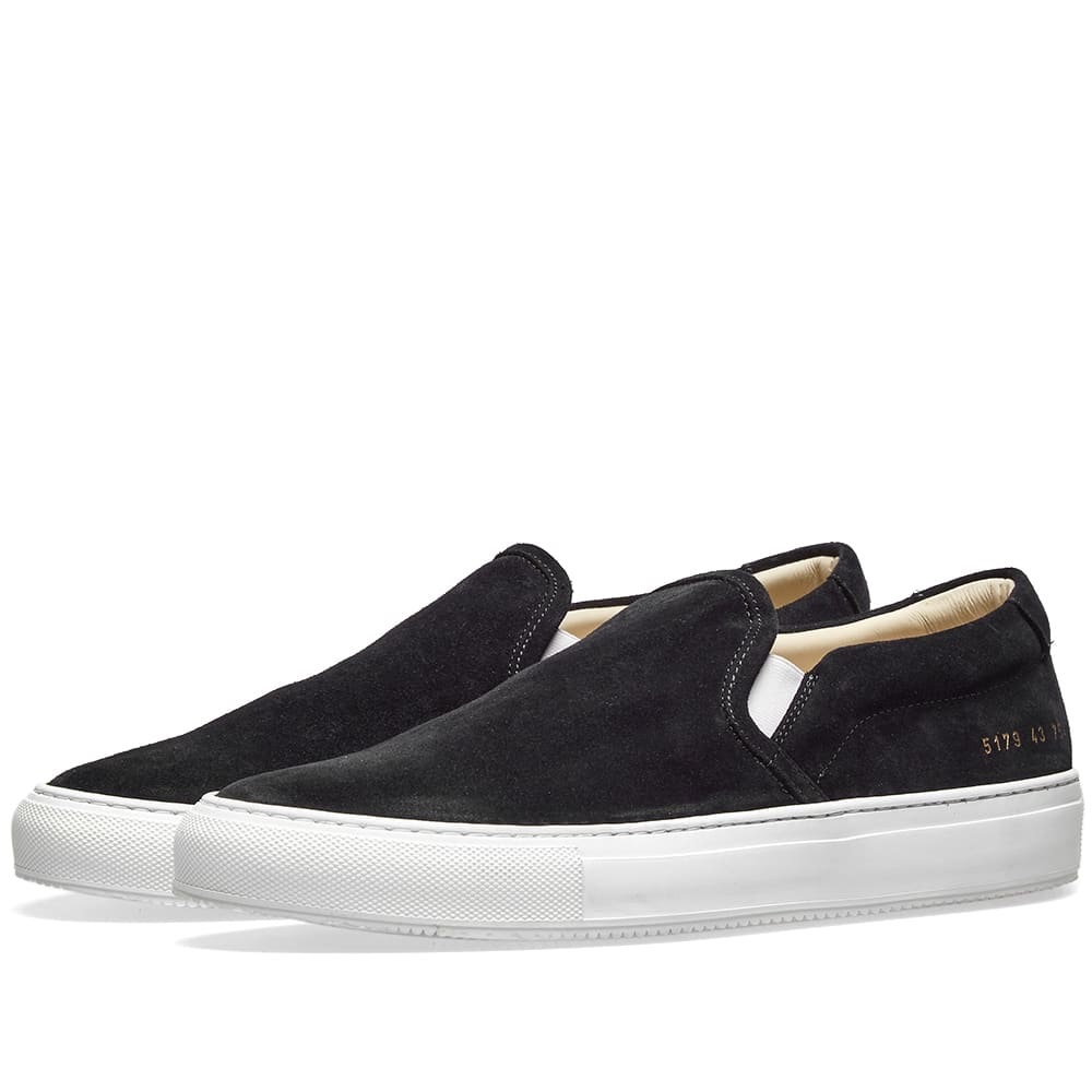 Common Project - Navy Blue Slip On Sneaker EU 42